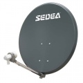 Sedea Reflector Dimension S (width 30 - 65cm) - Sat-antenne 62cm Anthrazit Aus Stahl Mit Lnb - 764165 Sedea Reflector Dimension S (width 30 - 65cm) - Sat-antenne 62cm Anthrazit Aus Stahl Mit Lnb - 764165